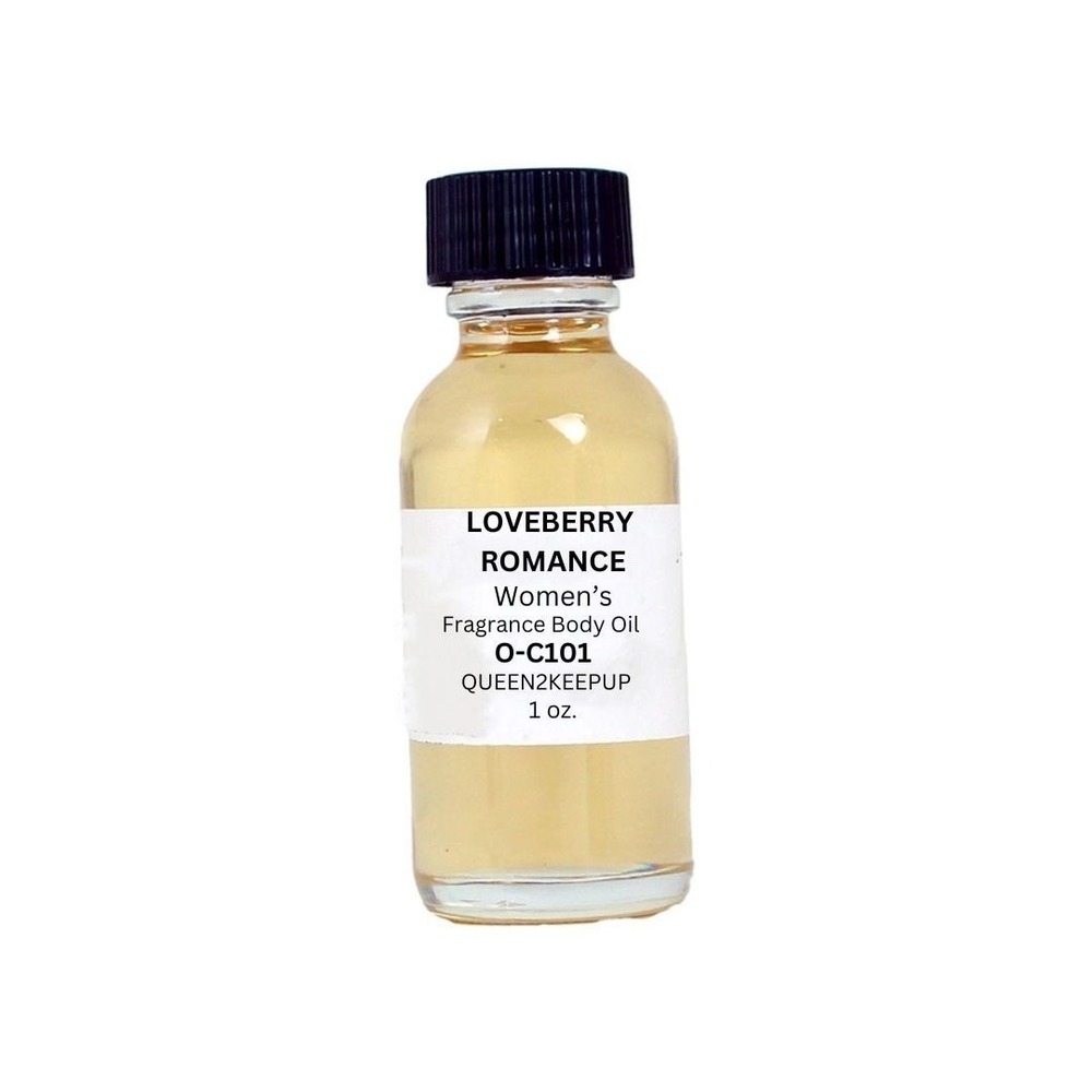 Loveberry Romance (Women) Body Oil 1 oz Fragrance All Natural Scent